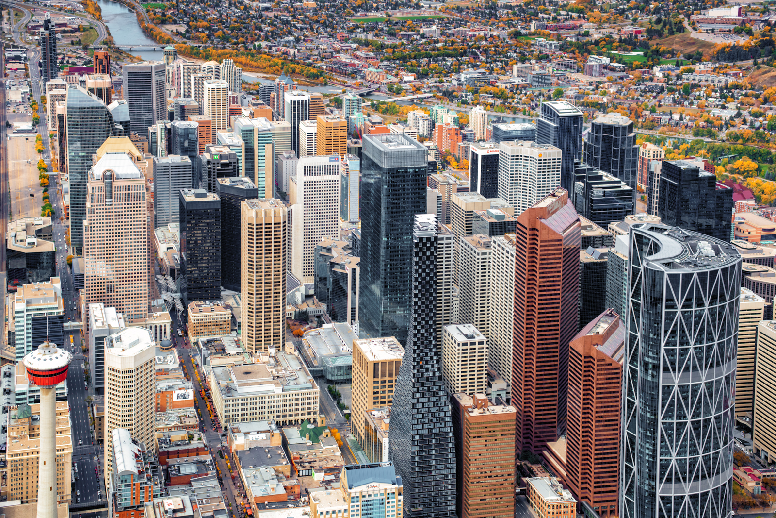 Downtown Calgary skyline